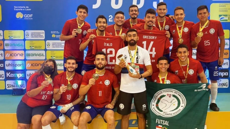 Em Brasília, Amazonas conquista medalhas de ouro e prata nos Jogos Universitários Brasileiros