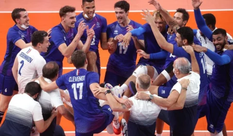 França faz história e conquista ouro olímpico no vôlei masculino