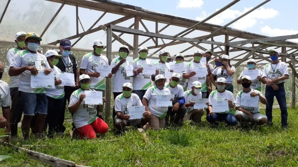 Caseiros rurais são capacitados no município de Careiro Castanho-AM