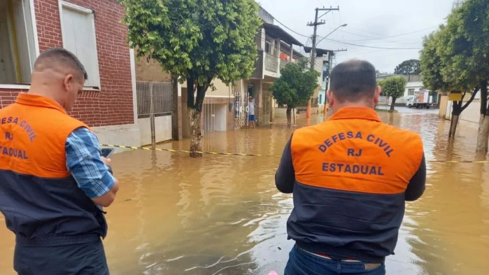 Rio de Janeiro: fortes chuvas atingem regiões do estado
