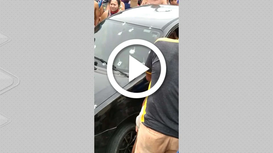 VÍDEO: homem é baleado dentro de carro na Zona Norte de Manaus
