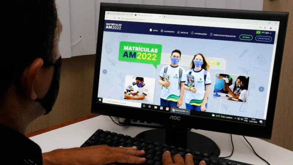 Novos alunos da rede estadual do Amazonas podem ser matriculados nesta segunda-feira