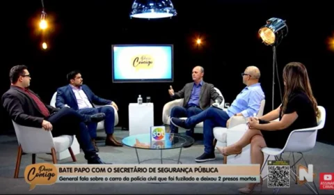 VÍDEO: veja como foi o programa ‘Pensa Comigo’ com participação do Secretário de Segurança Pública do AM, general Carlos Alberto Mansur 
