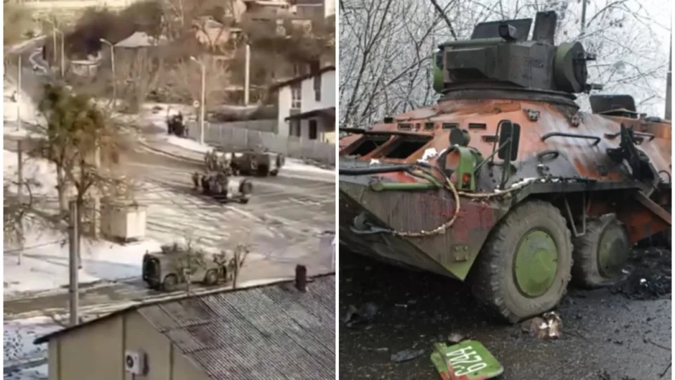 Tropas russas invadem segunda maior cidade da Ucrânia