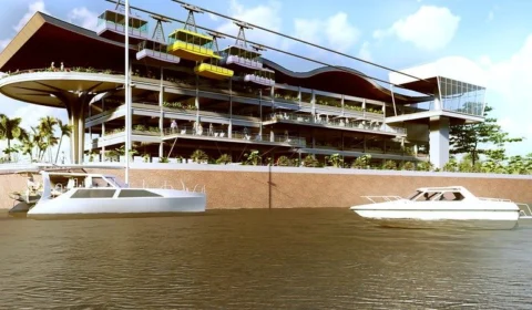 Projeto prevê teleférico urbano com função de transporte e atração turística em Manaus