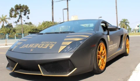 Lamborghini de R$ 850 mil é ‘emprestada’ à Polícia Federal do Paraná