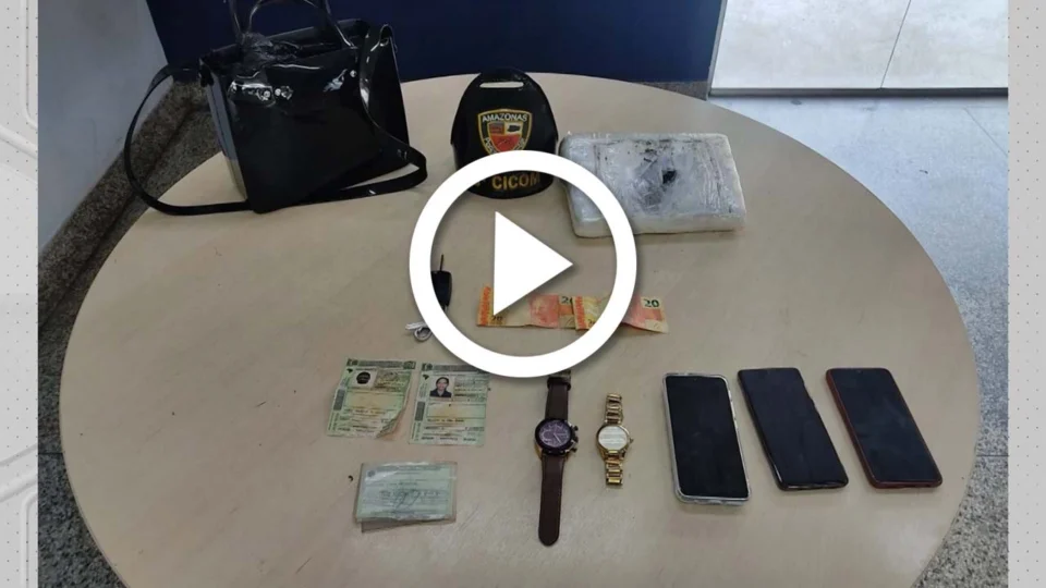 VÍDEO: trio é preso com droga sintética na Zona Oeste de Manaus