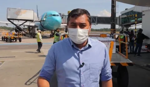 Wilson Lima anuncia mutirão de 2ª dose da vacina contra a Covid, em Manaus