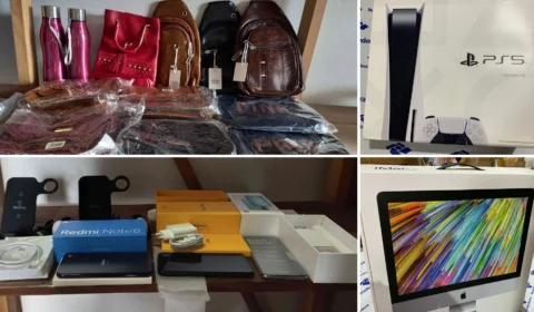 Receita Federal de Belém realiza leilão de celulares, videogame, vestuário e outros objetos; veja como participar