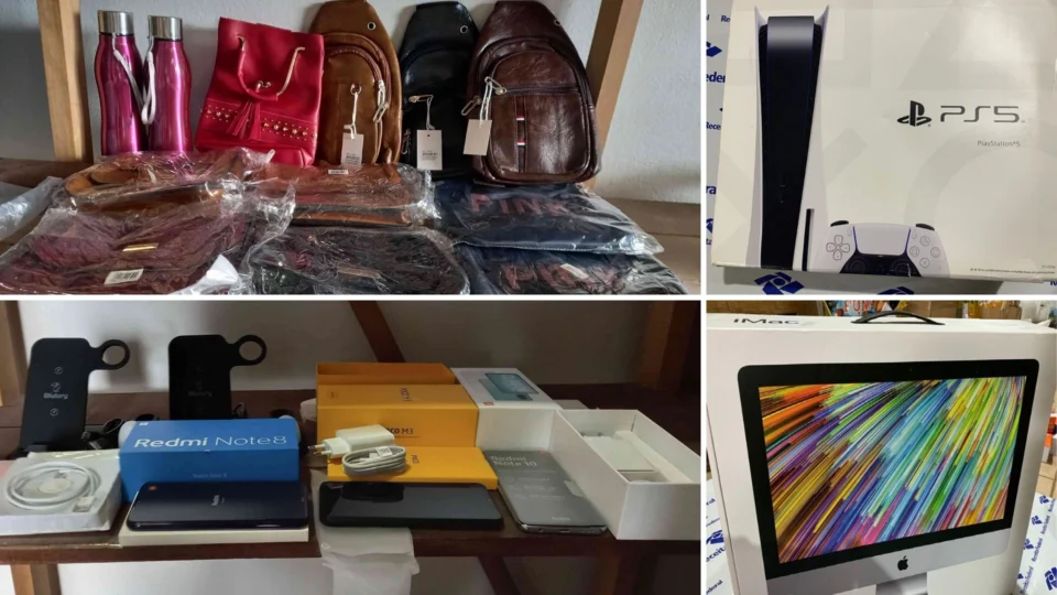 Receita Federal de Belém realiza leilão de celulares, videogame, vestuário e outros objetos; veja como participar