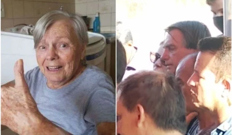 Mãe de Bolsonaro é sepultada no Cemitério Central de Eldorado, interior de São Paulo