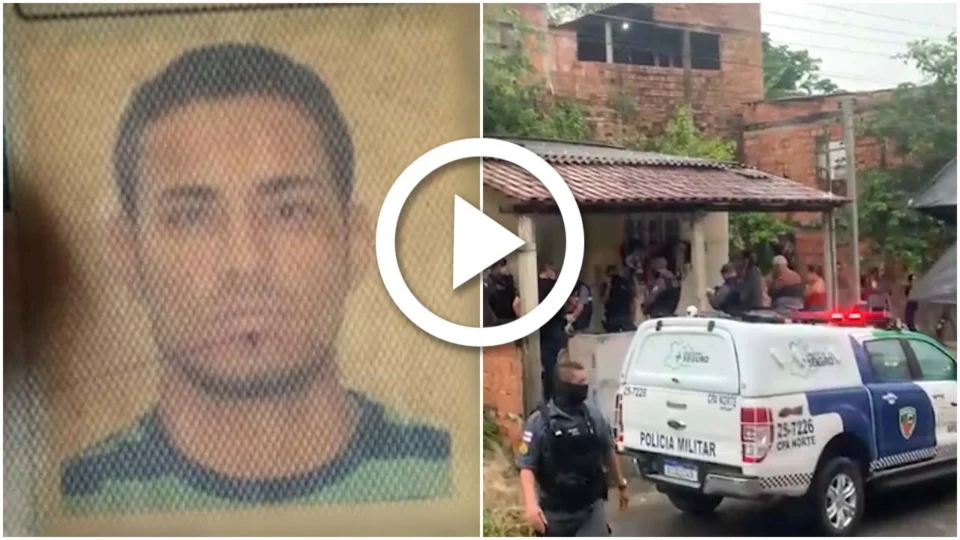VÍDEO: homem é assassinado após grupo de amigos mexer com mulher de traficante na Zona Norte de Manaus