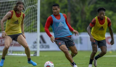 Flamengo deve manter contra Volta Redonda mesmo time que estreou vencendo portuguesa por 2 a 1
