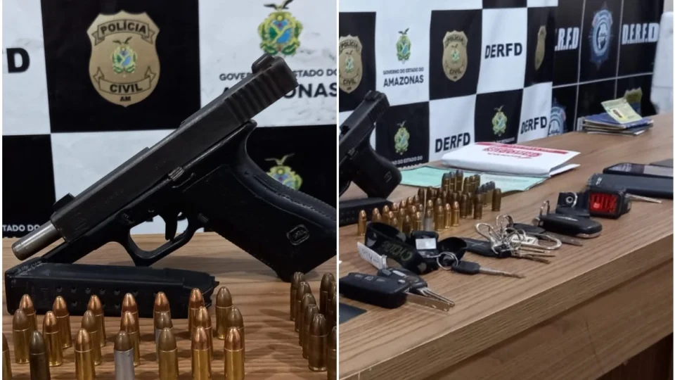 Três homens são presos suspeitos de roubo e estelionato de veículos, em Manaus