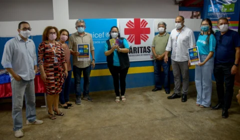 Em Manaus, Semed, Unicef e Cáritas lançam o ‘Wash: retorno seguro às aulas’
