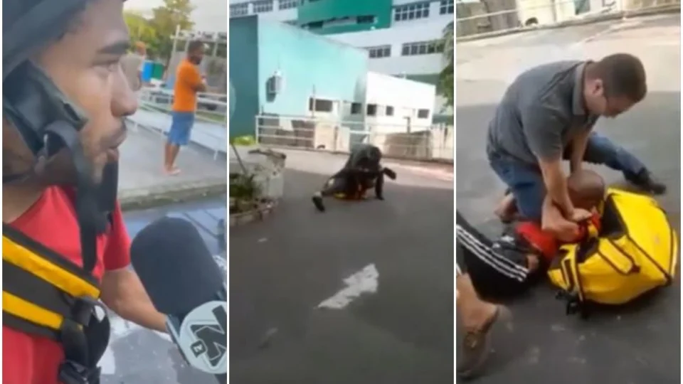VÍDEO: entregador agredido por cliente em Manaus diz que não se sentiu amparado: ‘saí como injustiçado’