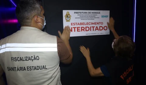 Oito festas clandestinas são encerradas em Manaus, neste fim de semana