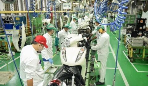 Por conta do aumento de casos de Covid-19, Honda reduz jornada de trabalho na produção de motocicletas em Manaus