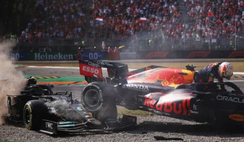 Lewis Hamilton comenta sobre acidente em corrida