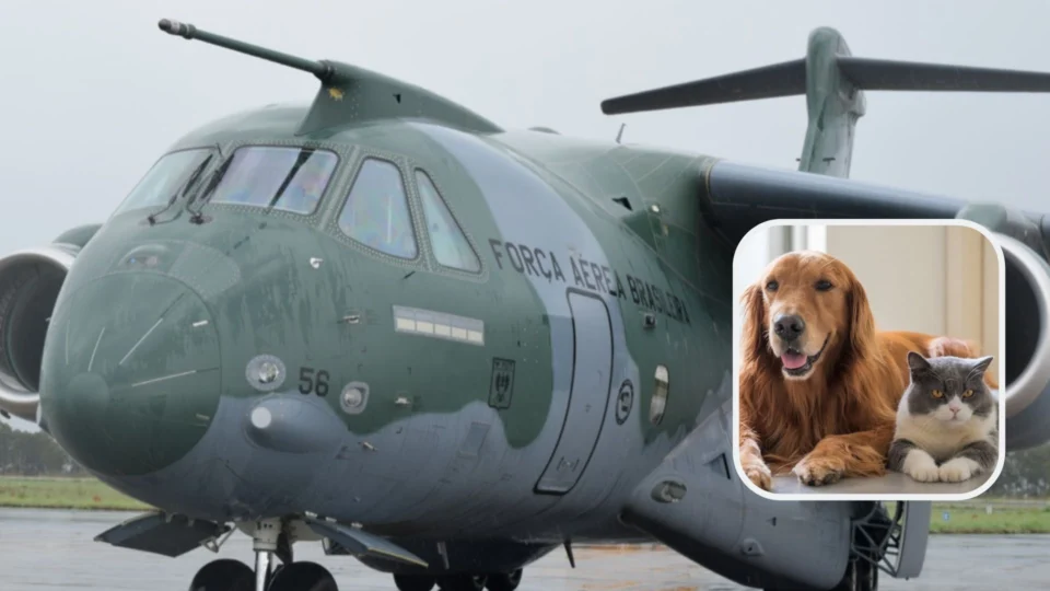Governo Federal autoriza FAB a trazer também pets de brasileiros que deixaram a Ucrânia