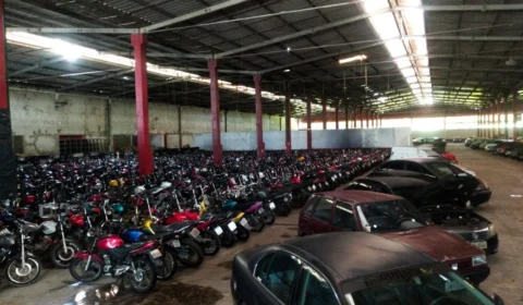 Leilão do Detran-AM abre visita a motos e carros antes das vendas no fim de agosto