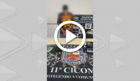 VÍDEO: adolescente é apreendido por tráfico na Zona Leste de Manaus