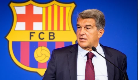 Joan Laporta afirma que Barcelona pode sair de grande dívida