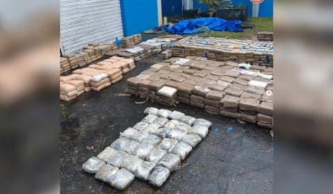 Polícia Federal apreende mais de 1 tonelada de drogas no Rio Negro, no Amazonas