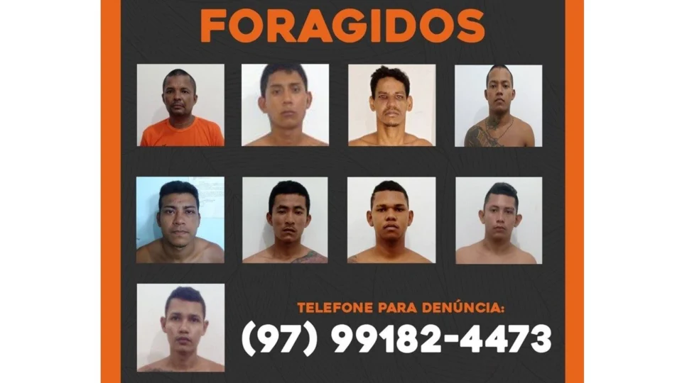 AM: Nove presos fogem do presídio de Coari, na madrugada desta segunda