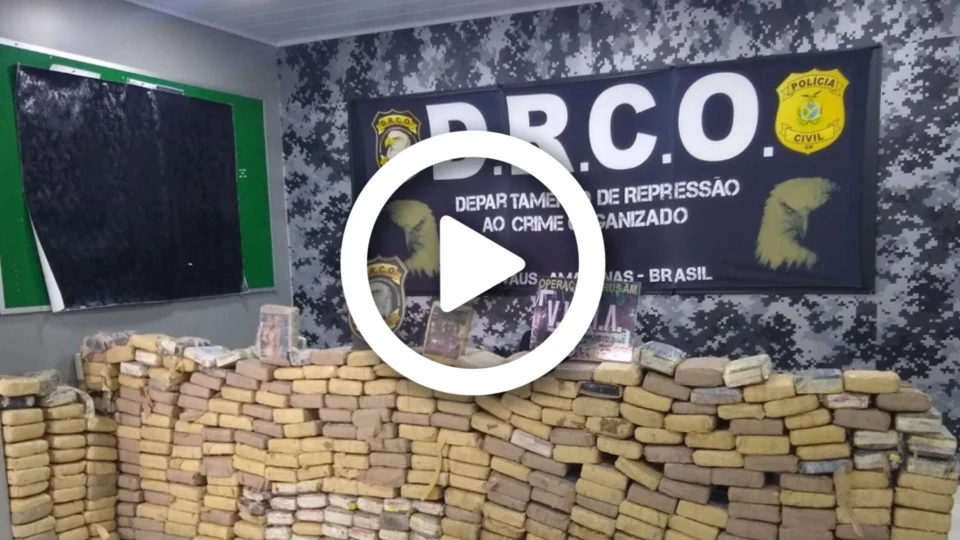 VÍDEO: venezuelano é preso com carga de 500 quilos de drogas na Zona Oeste de Manaus