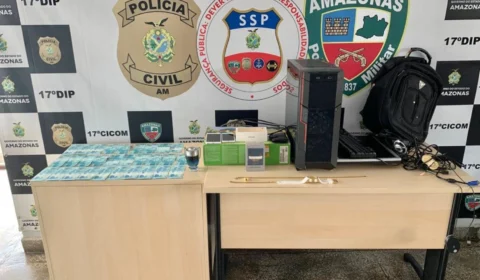 Em Manaus, quadrilha é presa por lavagem de dinheiro