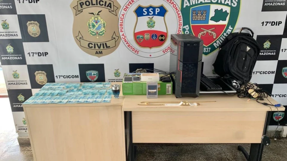 Em Manaus, quadrilha é presa por lavagem de dinheiro