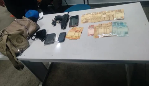 Dupla é presa em flagrante após tentar assaltar empresa em Manaus