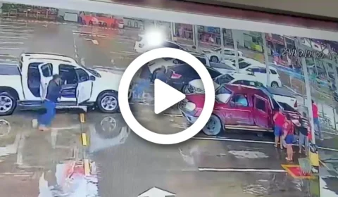 VÍDEO: quadrilha é presa por furtar veículos de luxo em supermercados de Manaus