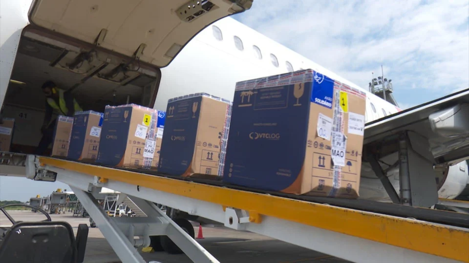 Amazonas recebe 84.650 novas doses de vacina contra a Covid