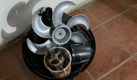 Homem morre após sofrer descarga elétrica ao ligar ventilador, em Olinda