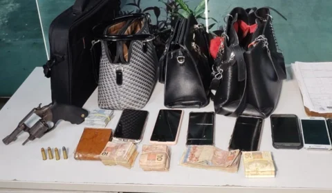 Casal é preso em flagrante após assaltar loja de colchões na avenida Tefé, em Manaus