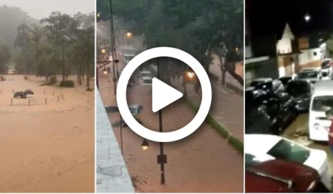 VÍDEO: deslizamento de morro em Petrópolis-RJ deixa seis mortos e pessoas soterradas, informa Defesa Civil