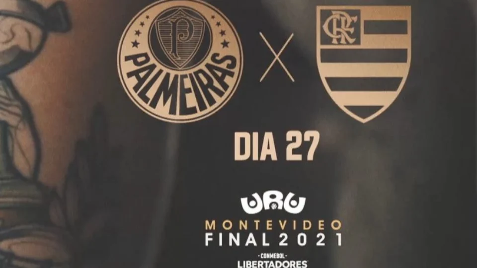 FLAMENGO X PALMEIRAS: TV Norte transmite ao vivo final da Libertadores no próximo dia 27