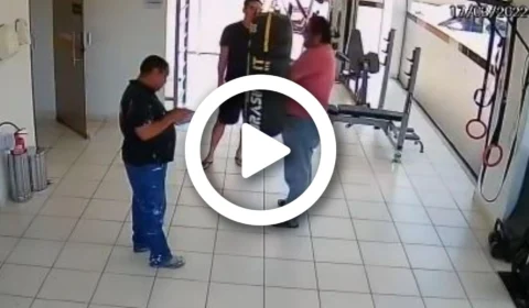VÍDEO: discussão por causa de saco de boxe acabe em agressão em condomínio residencial em Brasília