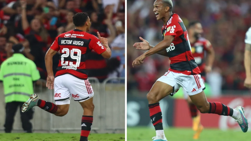 ‘Crias’ da base do Flamengo marcaram quase metade dos gols na Libertadores