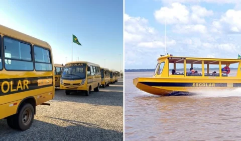 Seis meses de transporte escolar fluvial e terrestre em R. Preto da Eva, no AM, vão custar mais de R$ 4,7 milhões