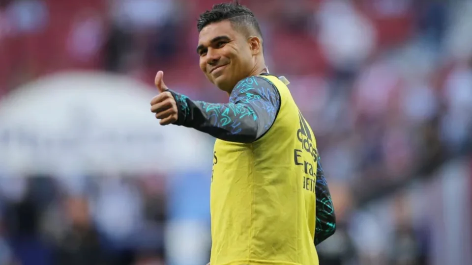Real Madrid se despede de Casemiro que vai defender Manchester United nesta temporada: ‘faz parte da história’