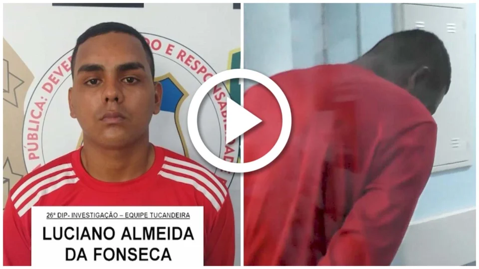 VÍDEO: preso suspeito de incendiar veículo na Zona Norte de Manaus