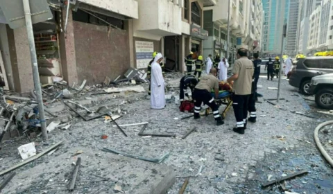 Cilindro de gás explode e deixa dois mortos e 120 feridos em restaurante, nos Emirados Árabes Unidos