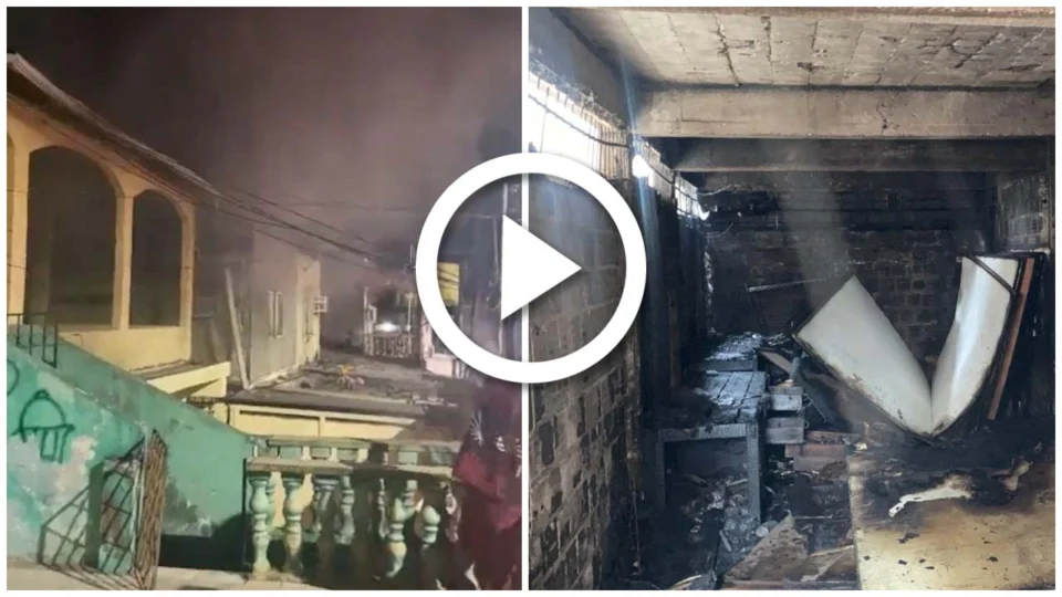 VÍDEO: fogo destrói casas no Bairro Petrópolis, Zona Sul de Manaus