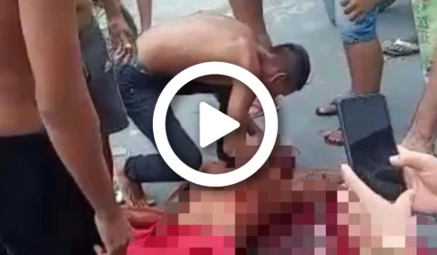 VÍDEO: homem é baleado na cabeça na Zona Leste de Manaus