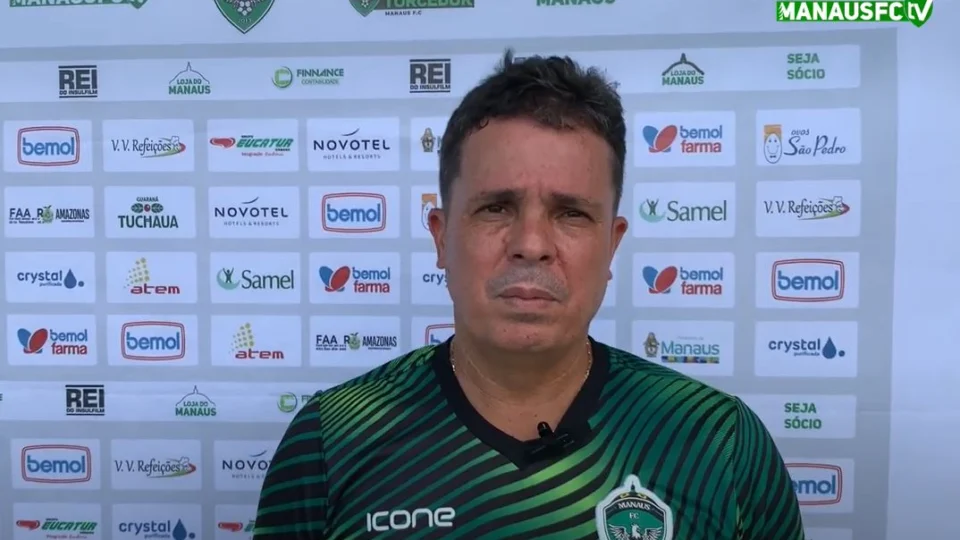 Técnico do Manaus manda recado aos torcedores que forem à Colina domingo: ‘nos impulsionem a buscar esse resultado’