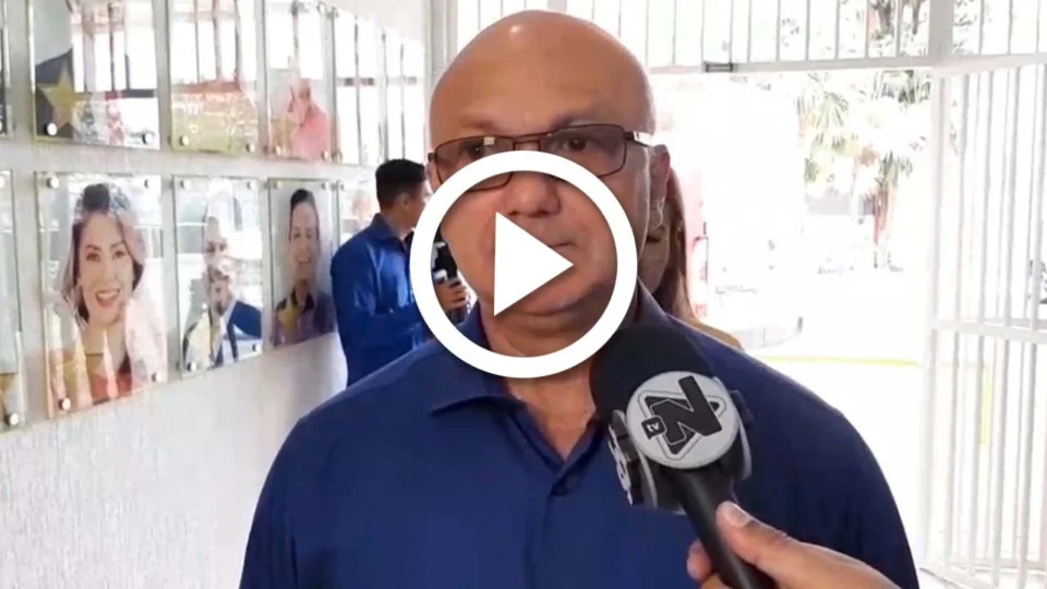 Eleições 2022: candidato ao Senado Coronel Menezes chega para debate no Grupo Norte de Comunicação