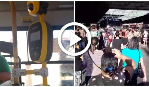 VÍDEO: novo sistema de bilhetagem apresenta falhas e gera filas em pontos e terminais de ônibus em Manaus
